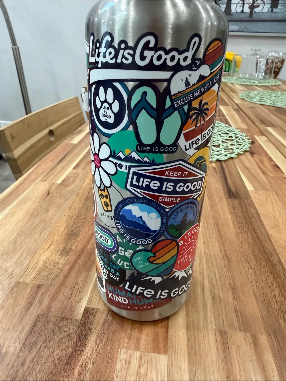 New water bottle life is good